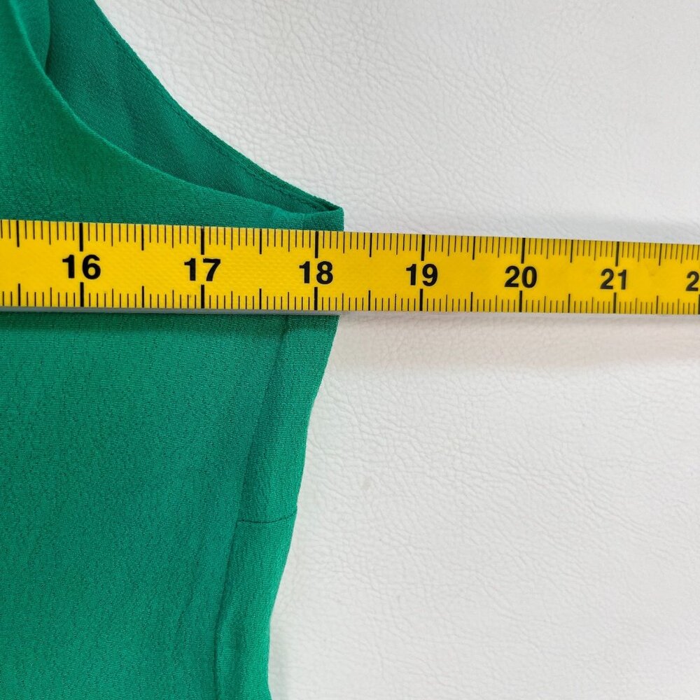 NWOT Mint Velvet Green lace Sleeveless V-neck Midi Dress US 10 UK 14 - Picture 11 of 14